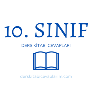 10. sınıf ders kitabı cevapları