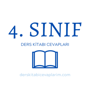 4. sınıf ders kitabı cevapları