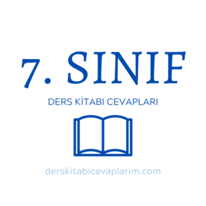 7. sınıf ders kitabı cevapları