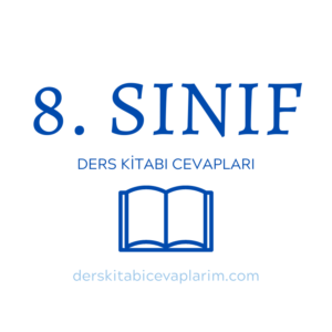 8. sınıf ders kitabı cevapları