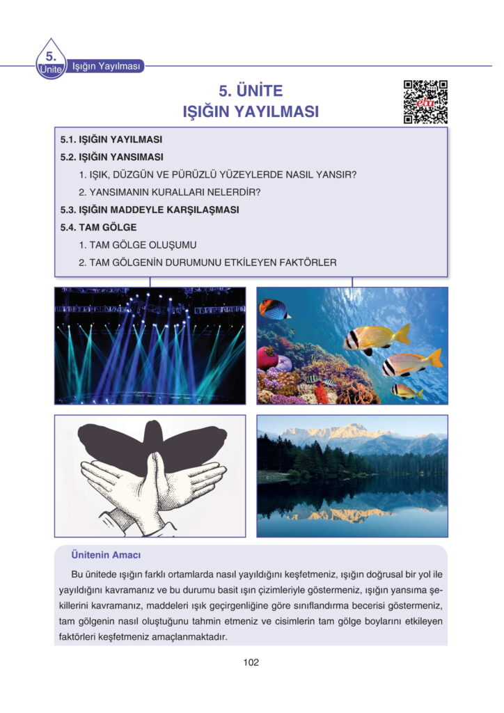 5. Sınıf Fen Bilimleri Ders Kitabı Cevapları SDR Dikey Yayıncılık