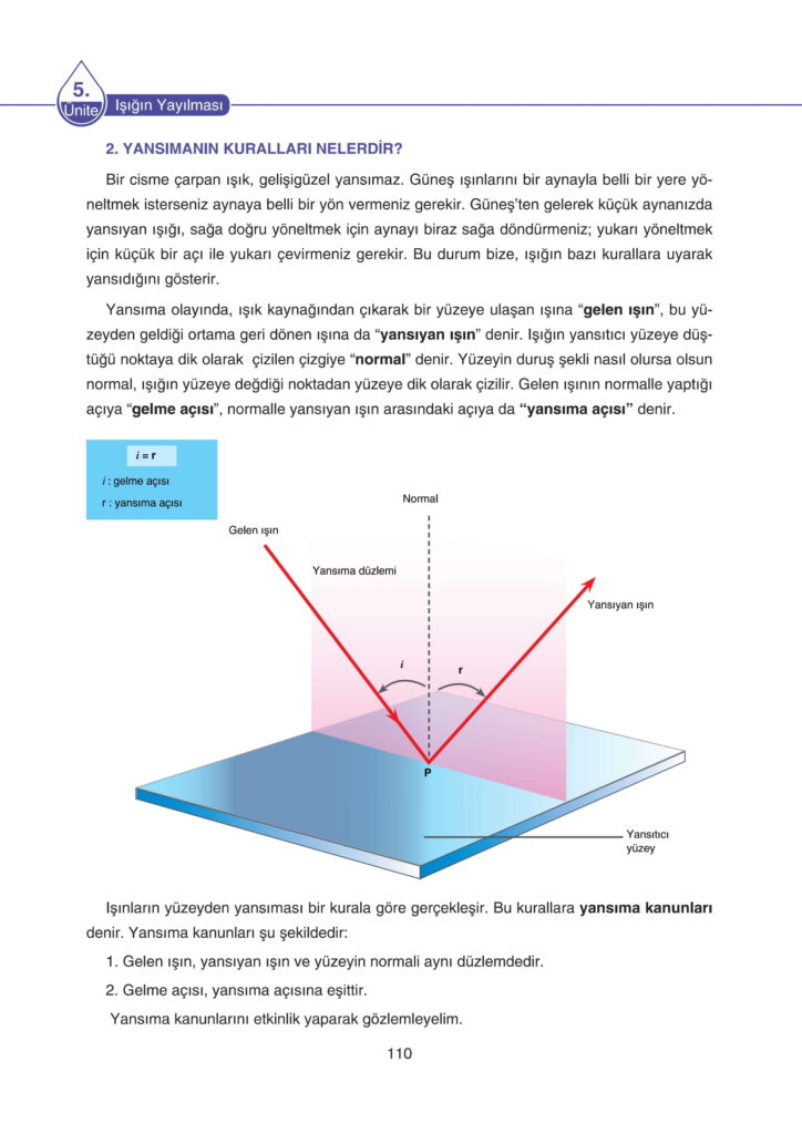 5. Sınıf Fen Bilimleri Ders Kitabı Cevapları SDR Dikey Yayıncılık