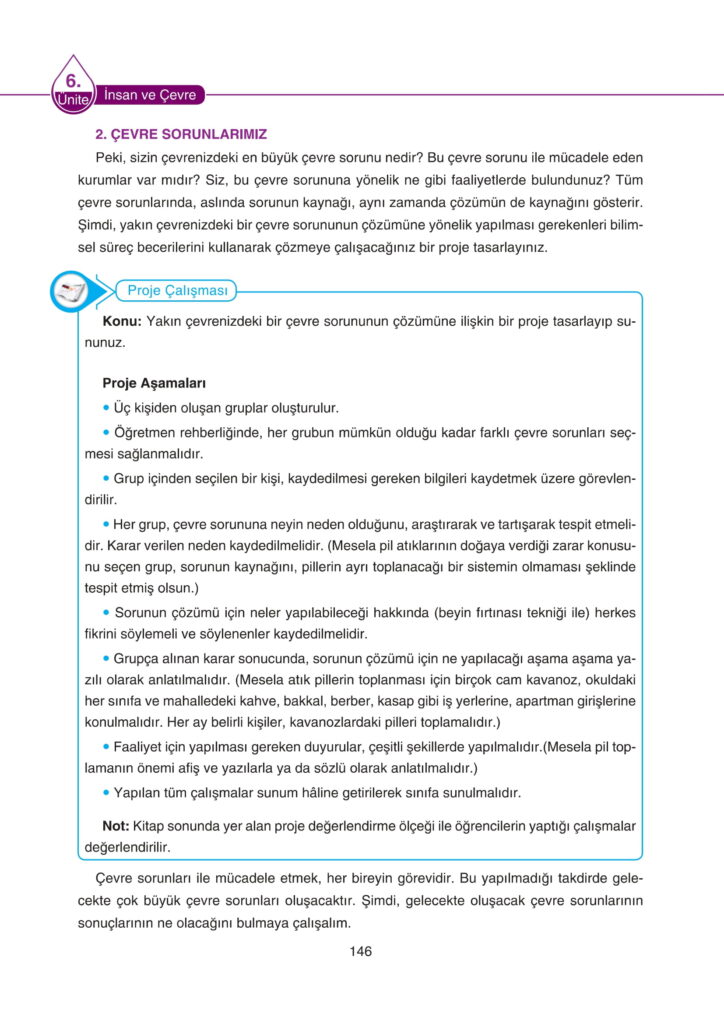 5. Sınıf Fen Bilimleri Ders Kitabı Cevapları SDR Dikey Yayıncılık