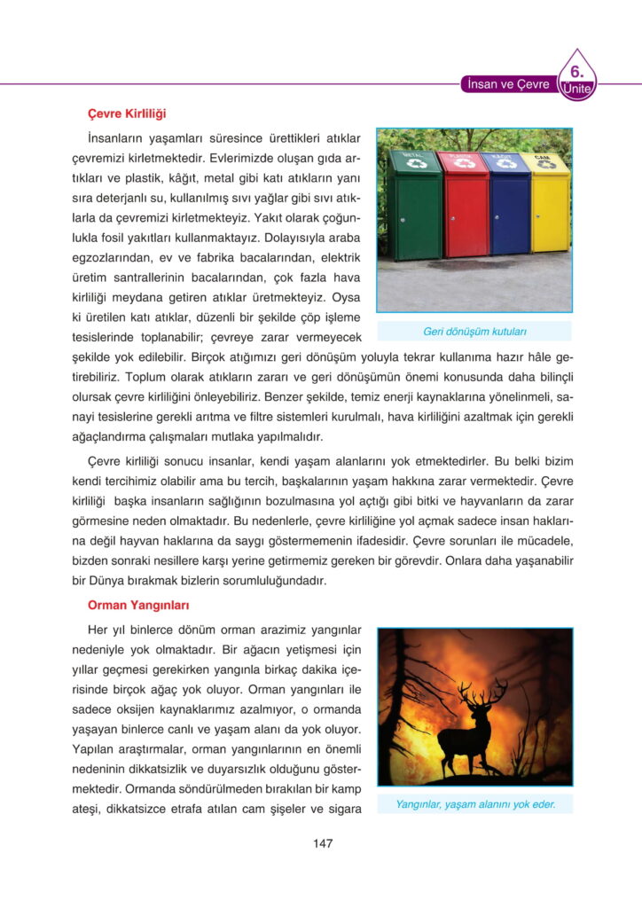 5. Sınıf Fen Bilimleri Ders Kitabı Cevapları SDR Dikey Yayıncılık