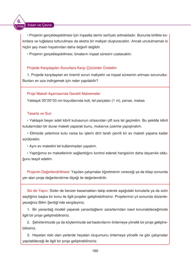 5. Sınıf Fen Bilimleri Ders Kitabı Cevapları SDR Dikey Yayıncılık