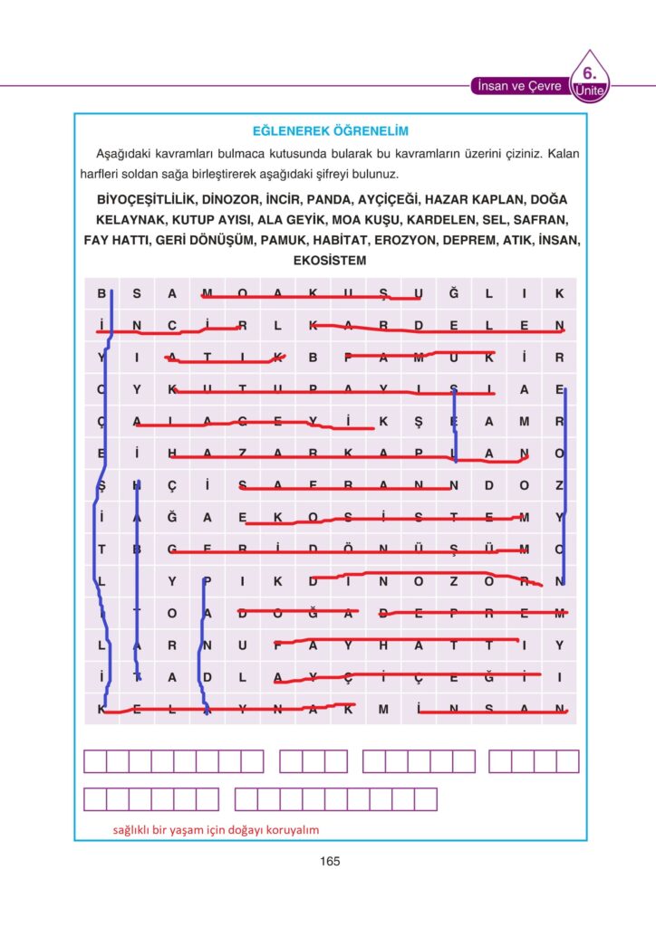 5. Sınıf Fen Bilimleri Ders Kitabı Cevapları SDR Dikey Yayıncılık