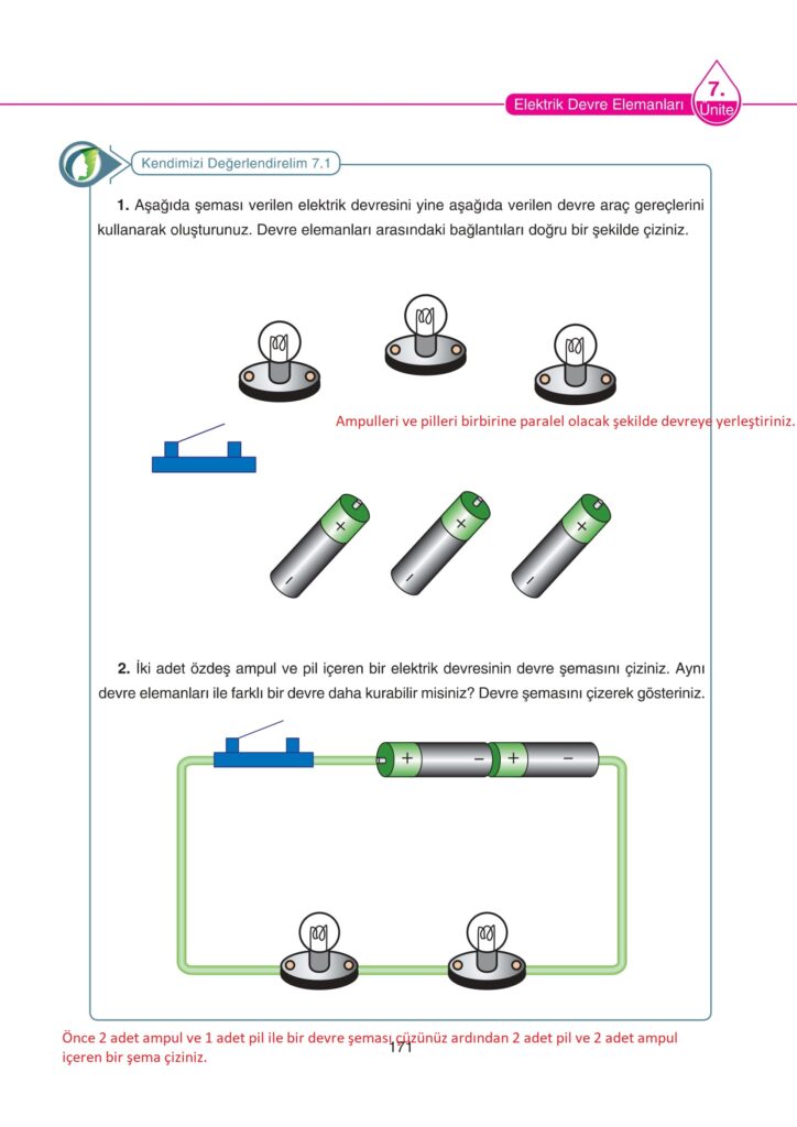 5. Sınıf Fen Bilimleri Ders Kitabı Cevapları SDR Dikey Yayıncılık