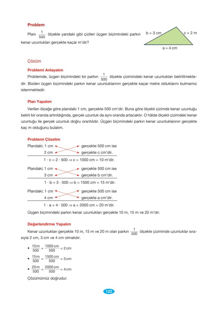 7. sınıf matematik berkay yayınları sayfa 122 cevapları