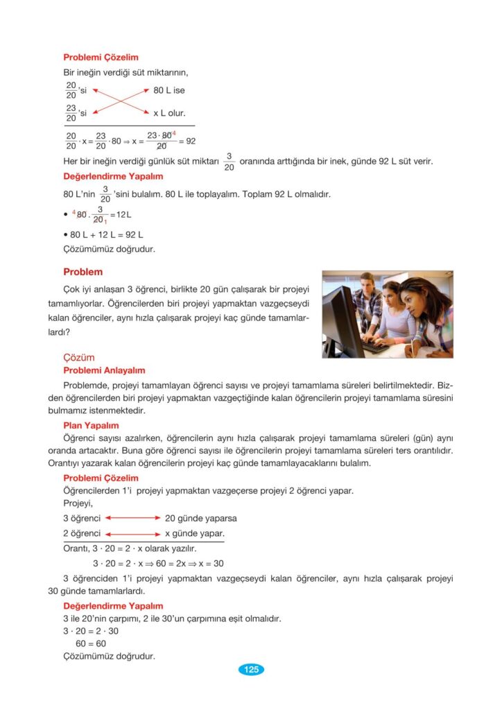 7. sınıf matematik berkay yayınları sayfa 125 cevapları