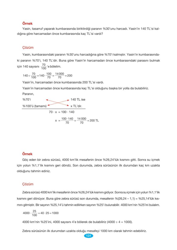 7. sınıf matematik berkay yayıncılık sayfa 131 cevapları