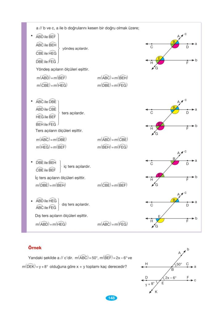 7.sınıf matematik sayfa 148 cevabı berkay yayınları