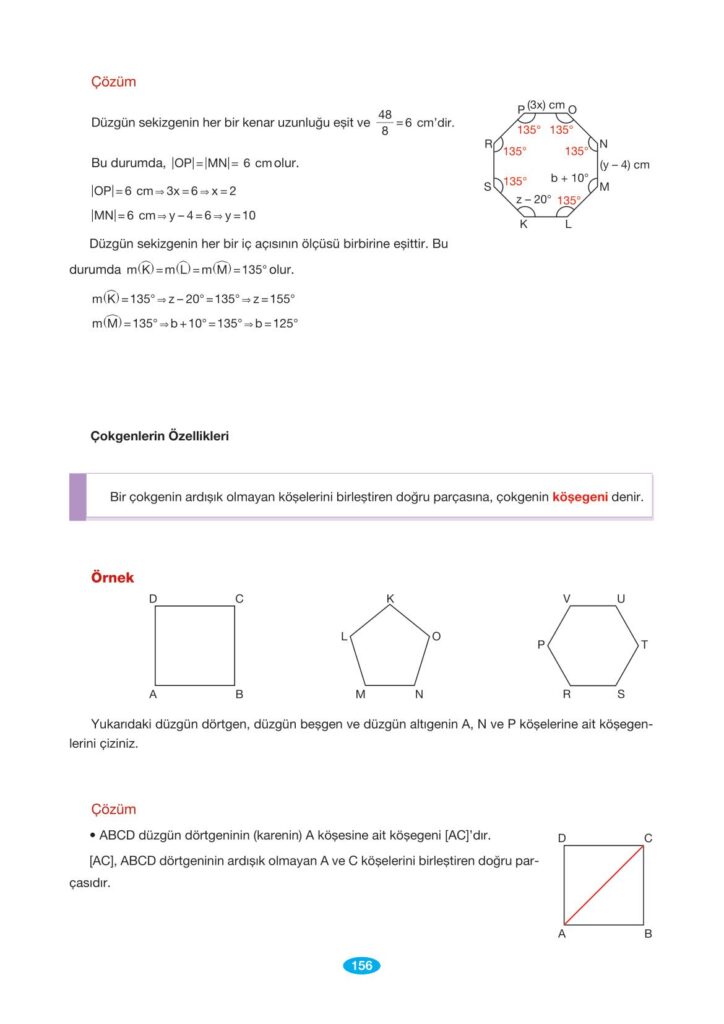 7. sınıf matematik berkay yayınları sayfa 156 cevapları