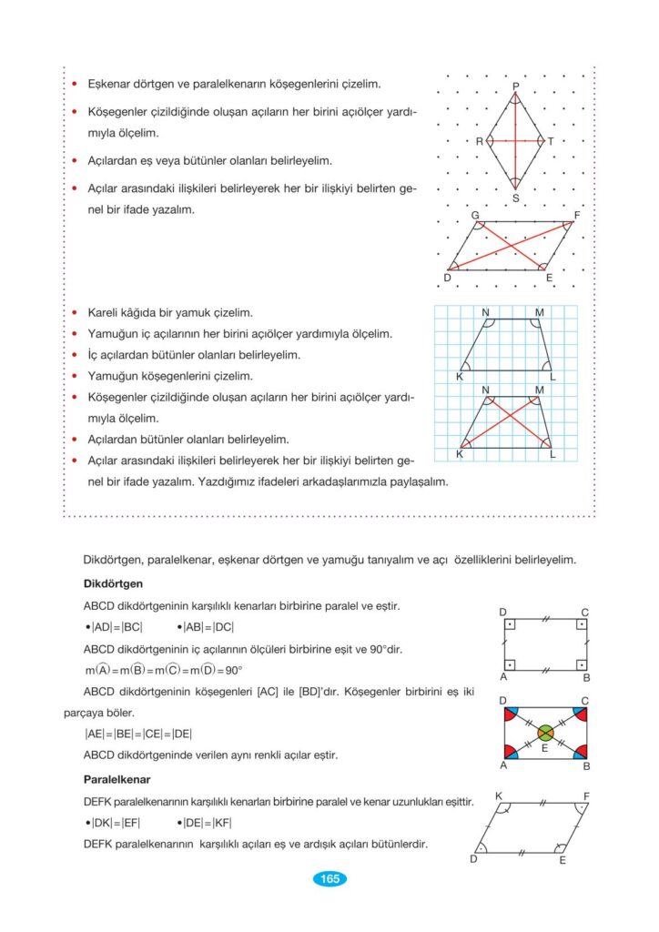 7. sınıf matematik berkay yayınları sayfa 165 cevapları