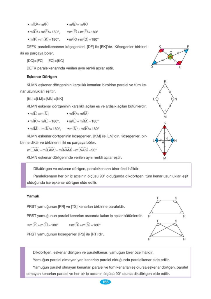 7. sınıf matematik berkay yayınları sayfa 166 cevapları