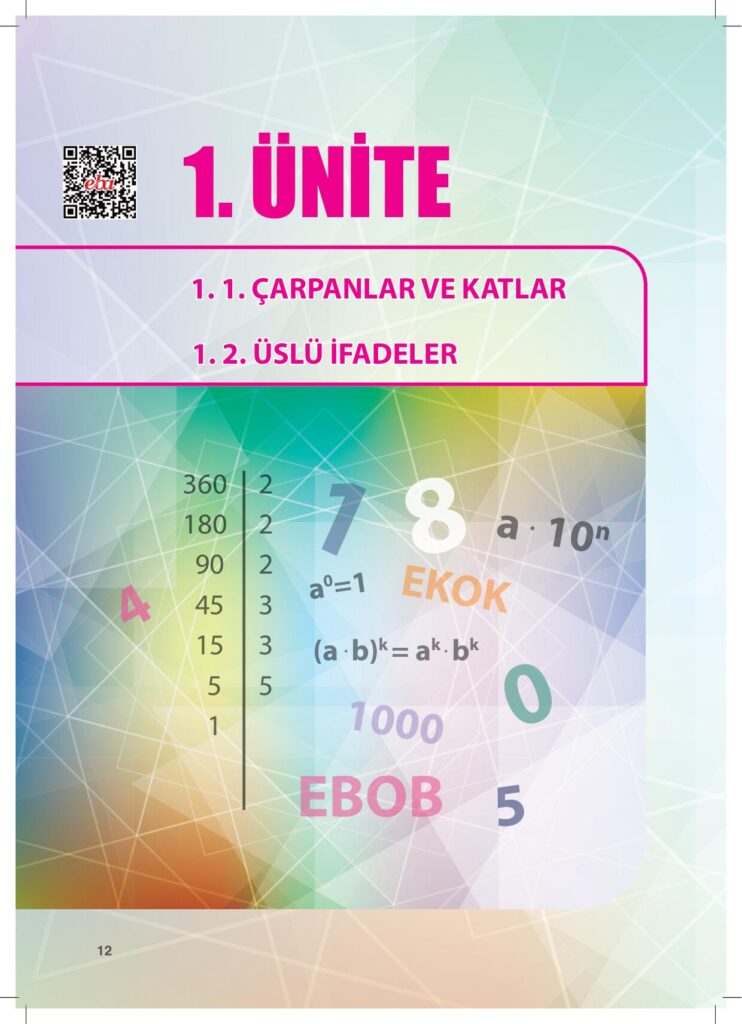 8. sınıf matematik sayfa 12 cevapları