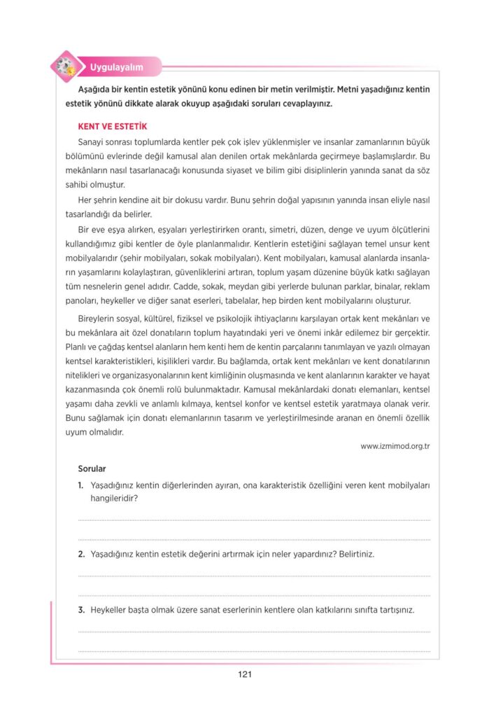 10. sınıf felsefe tuna yayınları sayfa 121 cevapları 