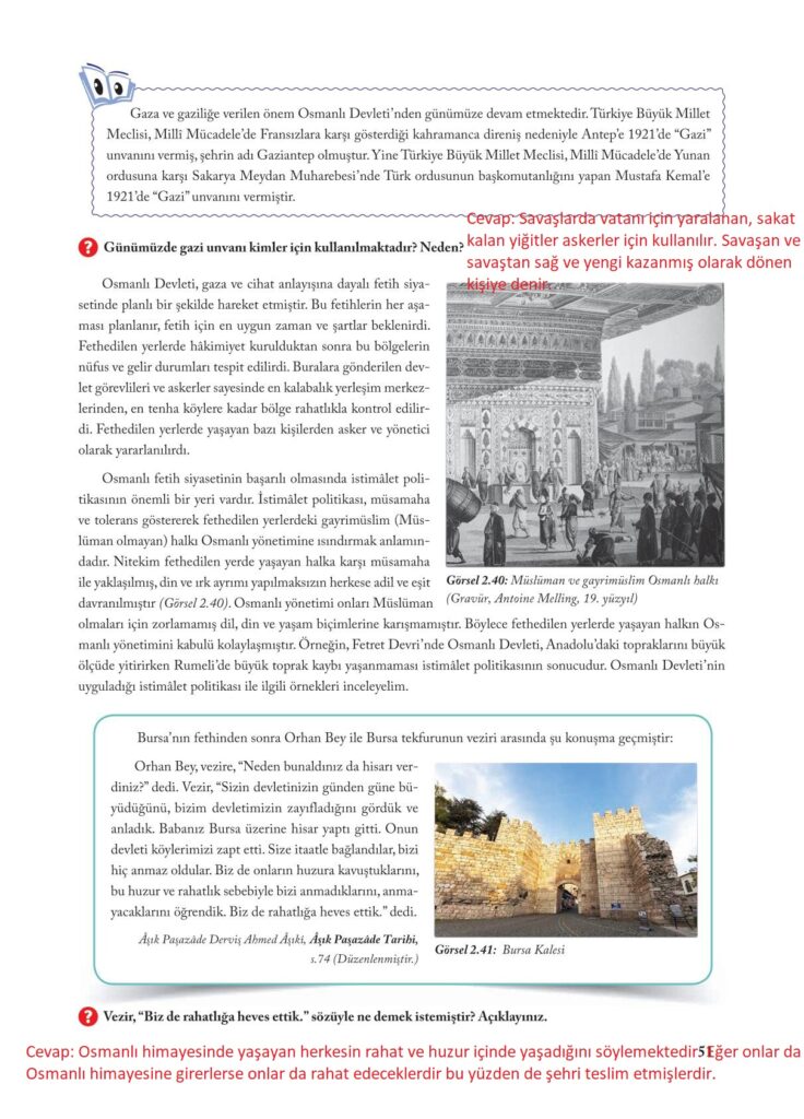 7.sınıf sosyal bilgiler ekoyay yayınları sayfa 51 cevabı 