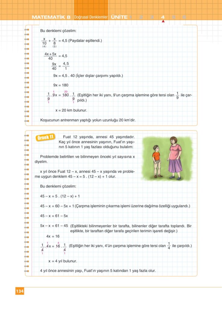 8.sınıf matematik koza yayınları sayfa 134 cevabı 