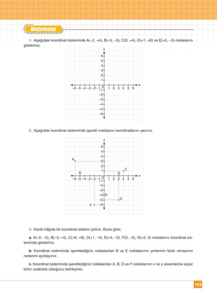 8.sınıf matematik koza yayınları sayfa 143 cevabı 