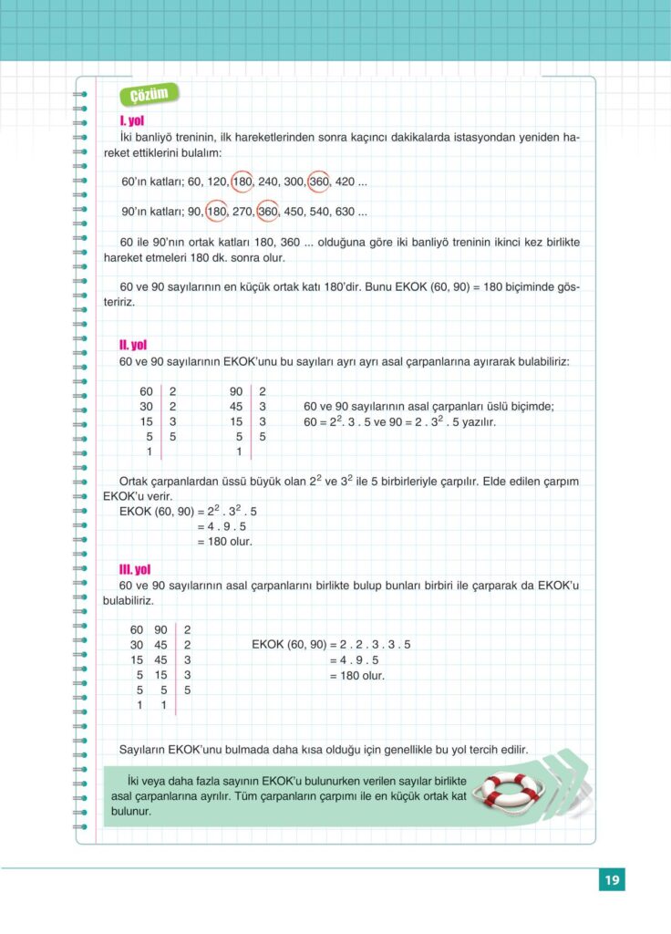 8.sınıf matematik koza yayınları sayfa 19 cevabı