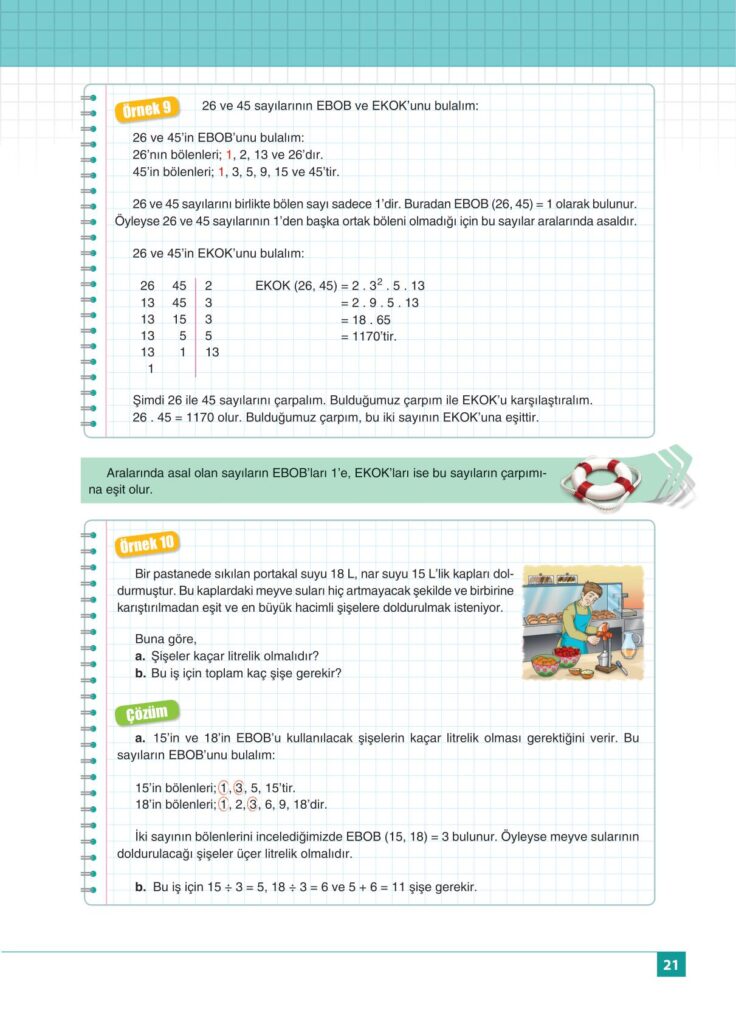 8.sınıf matematik koza yayınları sayfa 21 cevabı