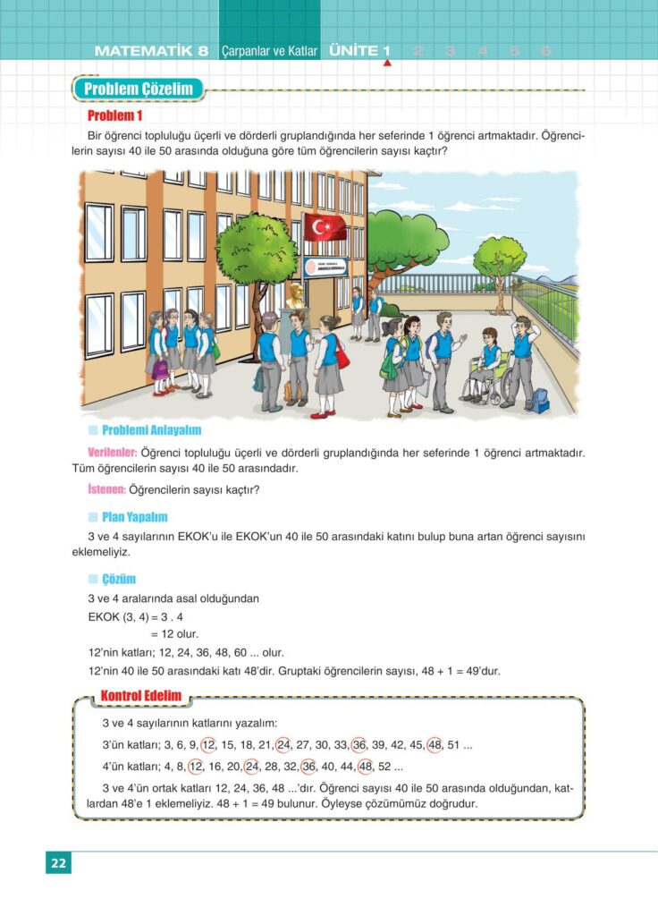 8.sınıf matematik koza yayınları sayfa 22 cevabı 
