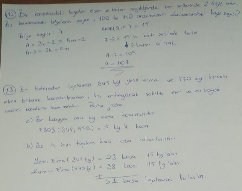 8. sınıf matematik kitabı sayfa 25 cevapları koza yayınları 