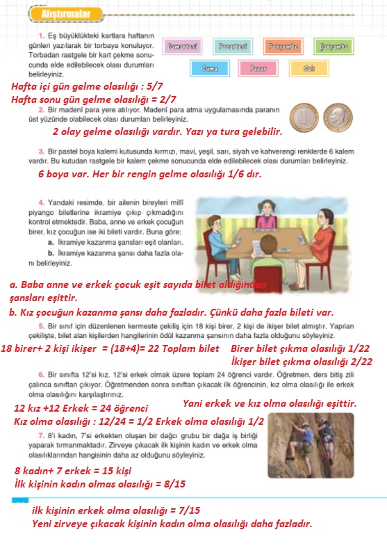 8.sınıf matematik koza yayınları sayfa 96 cevabı 