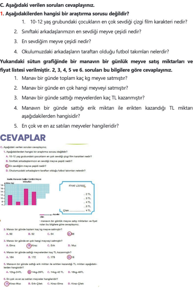 5.sınıf matematik sayfa 112 cevabı özgün yayınları
