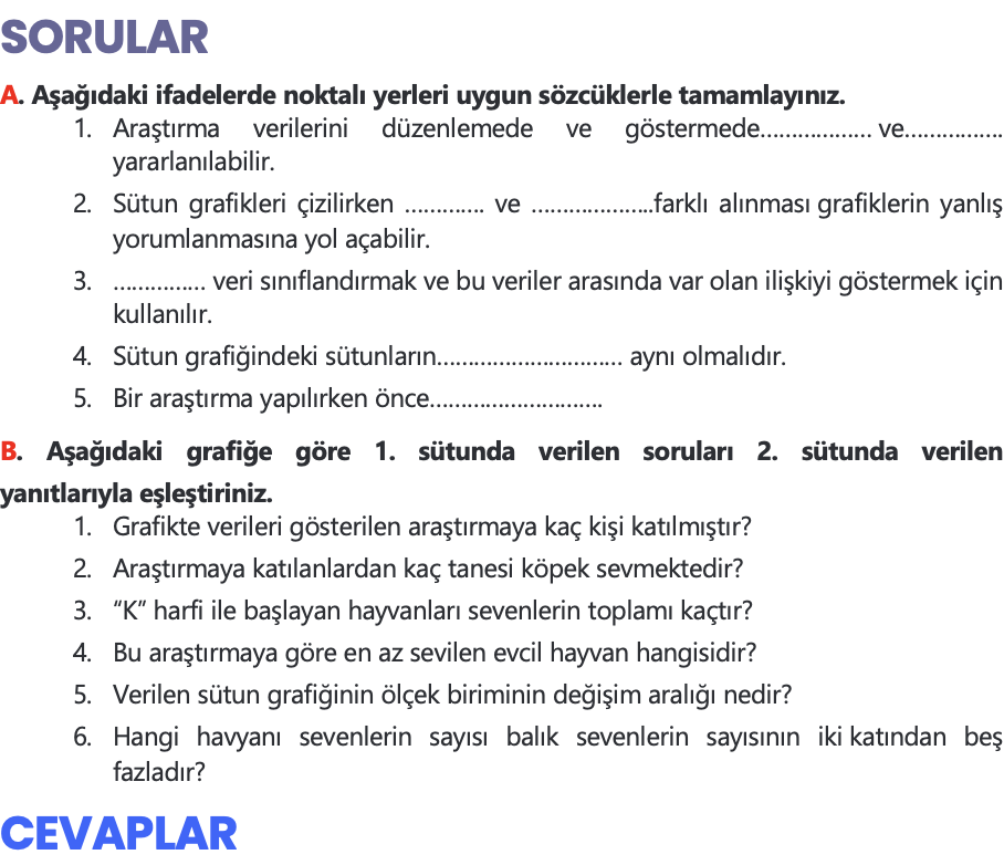 5.sınıf matematik sayfa 111 cevabı özgün yayınları