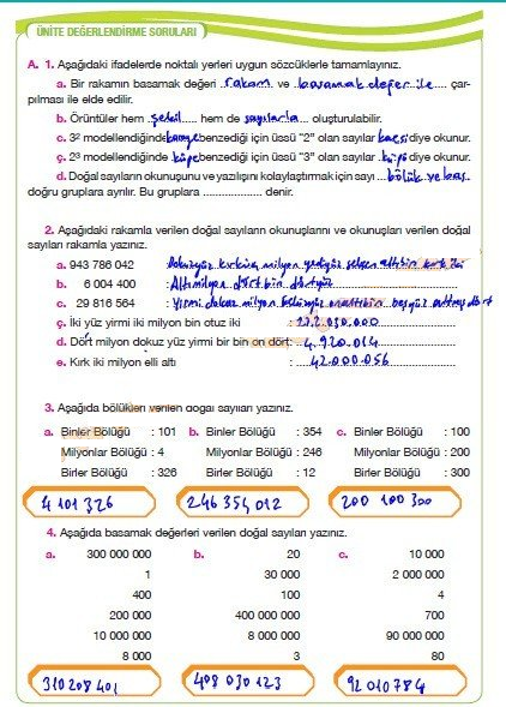 5.sınıf matematik sayfa 88 cevabı özgün yayınları