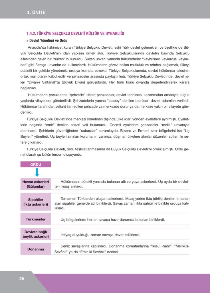 10. sınıf tarih ilke yayınları sayfa 26 cevapları 