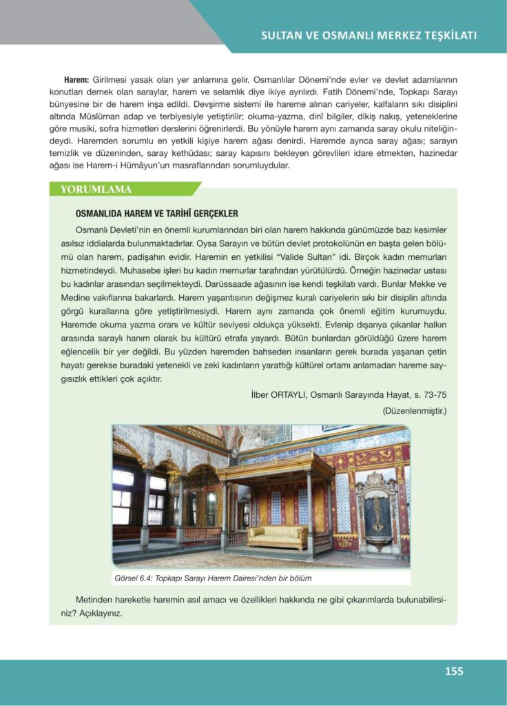  10. sınıf tarih ders kitabı sayfa 155 cevabı ilke yayınları 