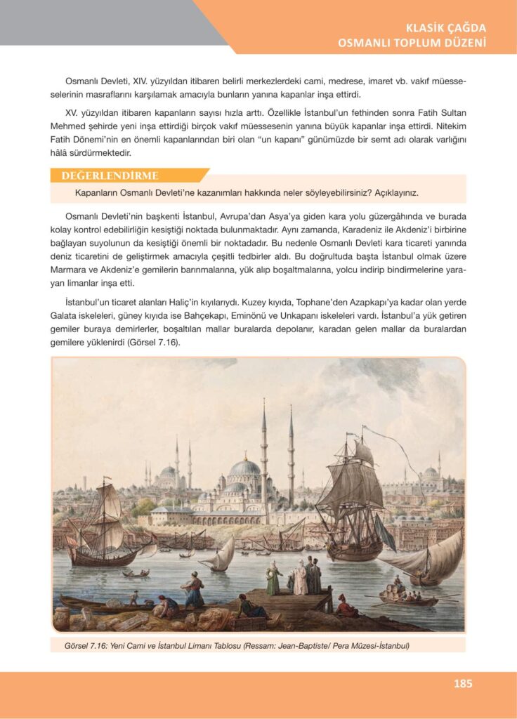 10. sınıf tarih ders kitabı sayfa 185 cevabı ilke yayınları 