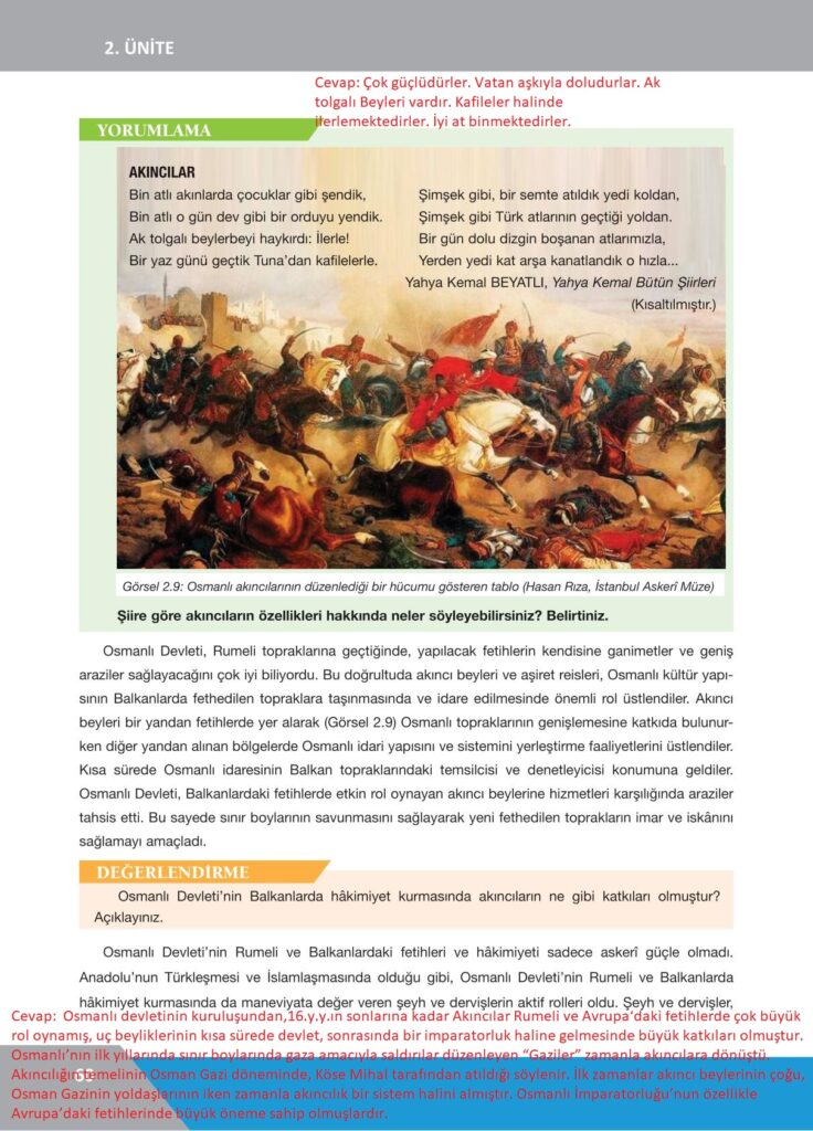 10. sınıf tarih ders kitabı sayfa 60 cevabı ilke yayınları 