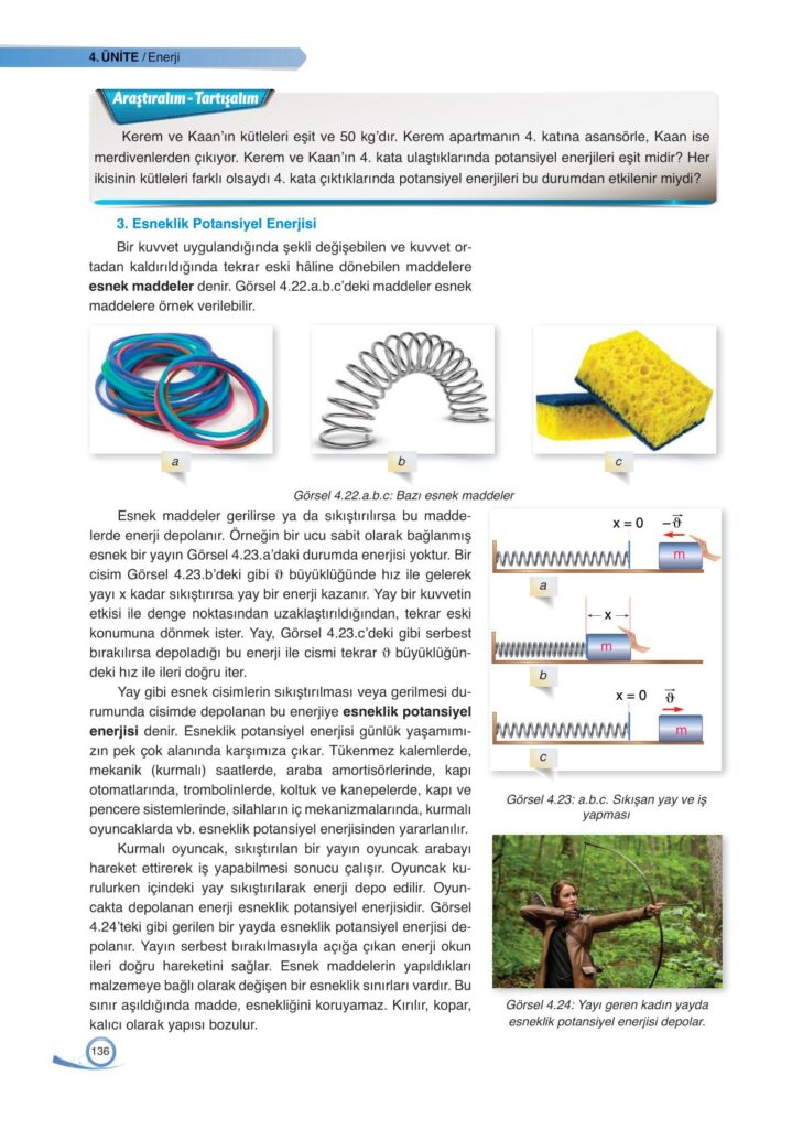9. sınıf fizik ders kitabı sayfa v cevabı ata yayınları