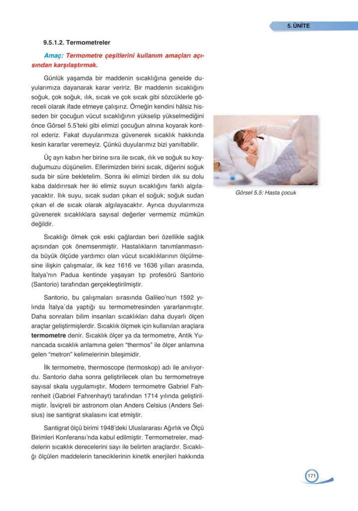  9. sınıf fizik ders kitabı sayfa 171 cevabı ata yayınlar