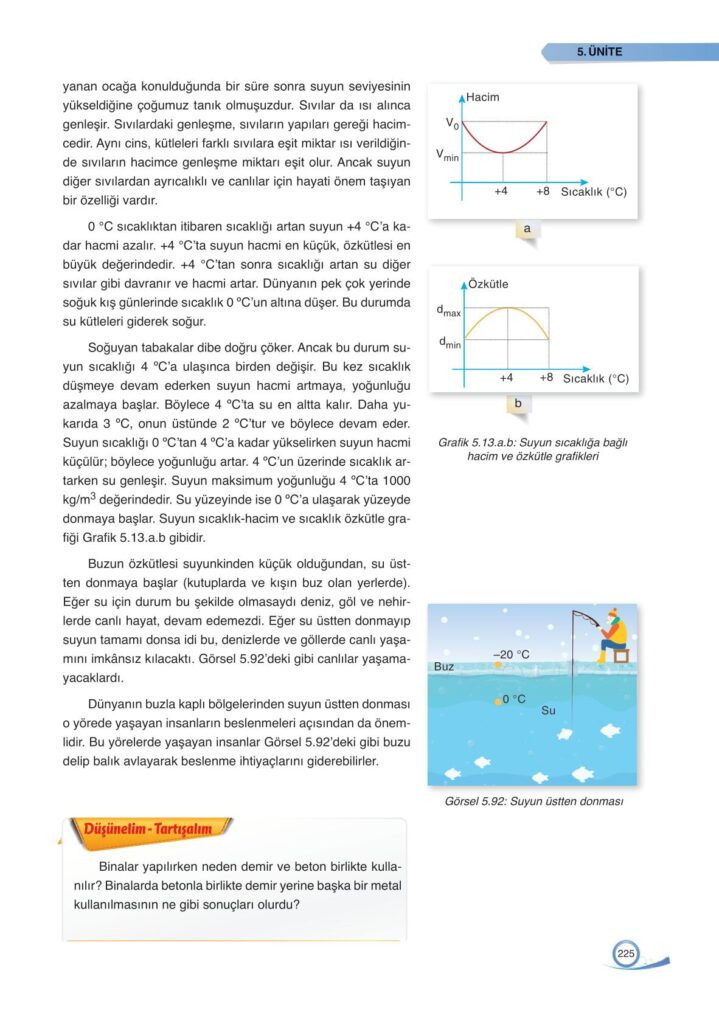 9. sınıf fizik ders kitabı sayfa 225 cevabı ata yayınları