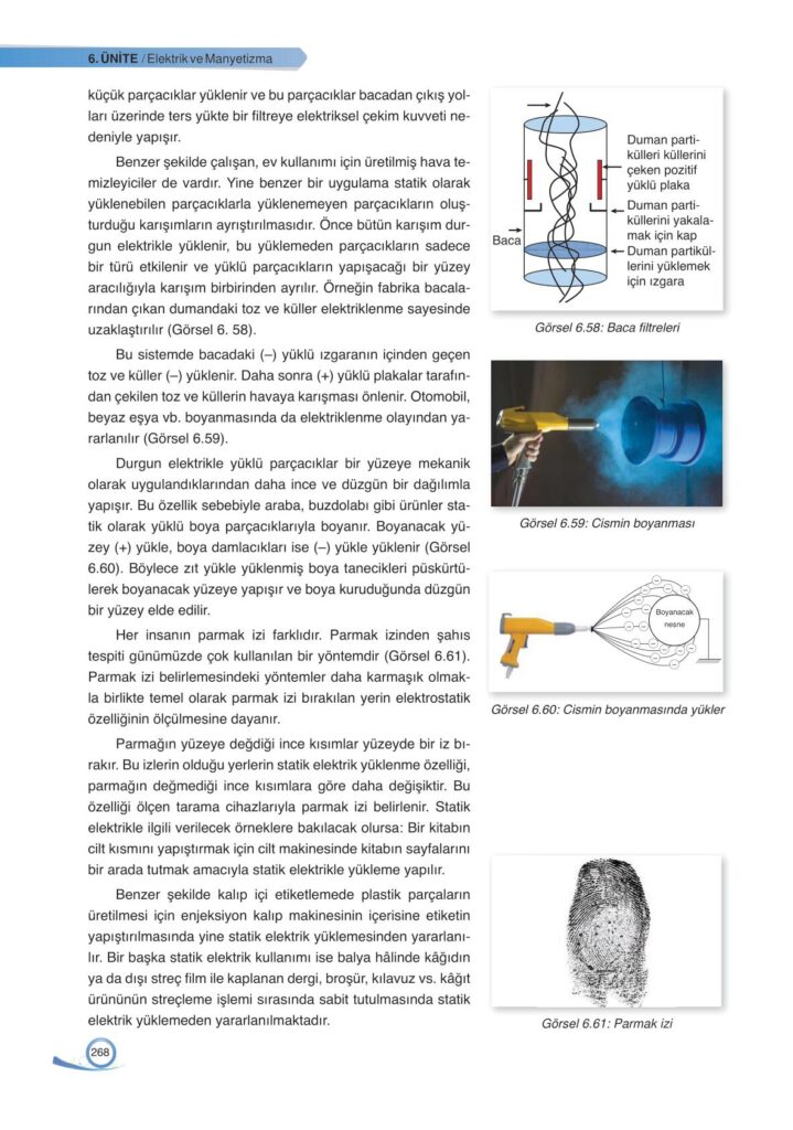 9. sınıf fizik ders kitabı sayfa 268 cevabı ata yayınları 
