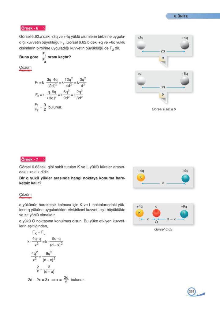 9. sınıf fizik ders kitabı sayfa 269 cevabı ata yayınları 