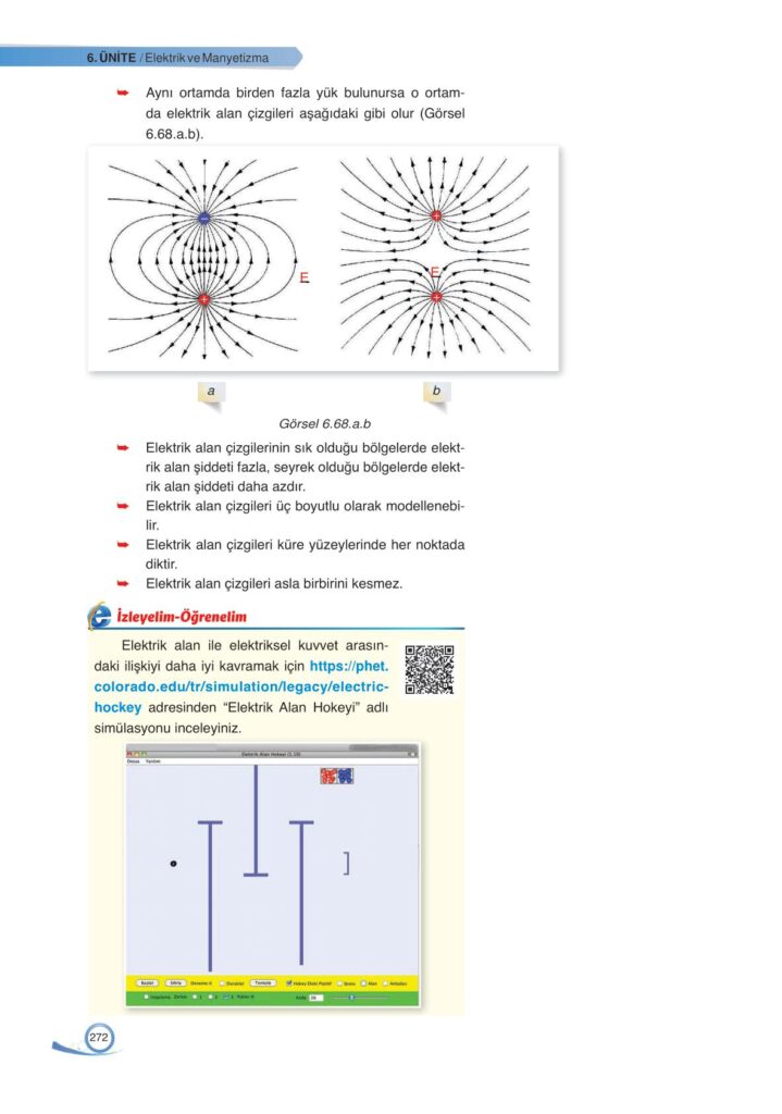  9. sınıf fizik ders kitabı sayfa 272 cevabı ata yayınları 