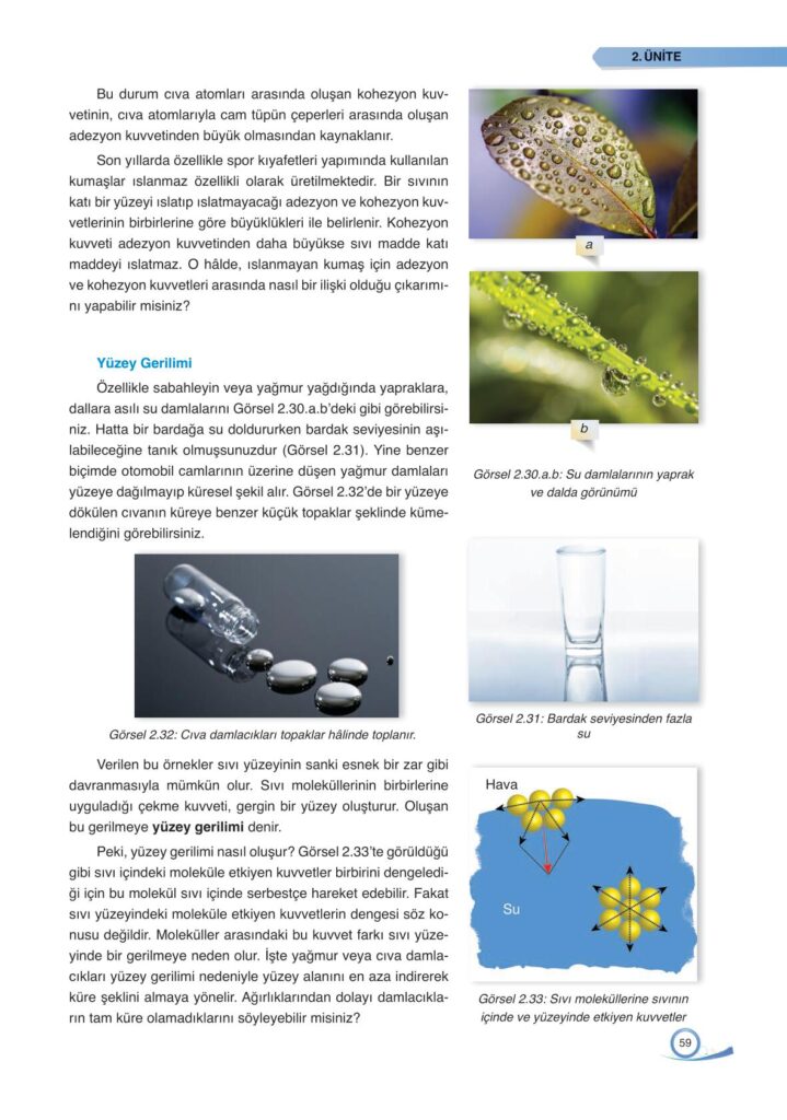 9. sınıf fizik ders kitabı sayfa 59 cevabı ata yayınları 