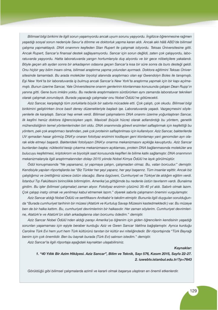 9. sınıf kimya ders kitabı sayfa 129 cevabı pasifik yayınları 