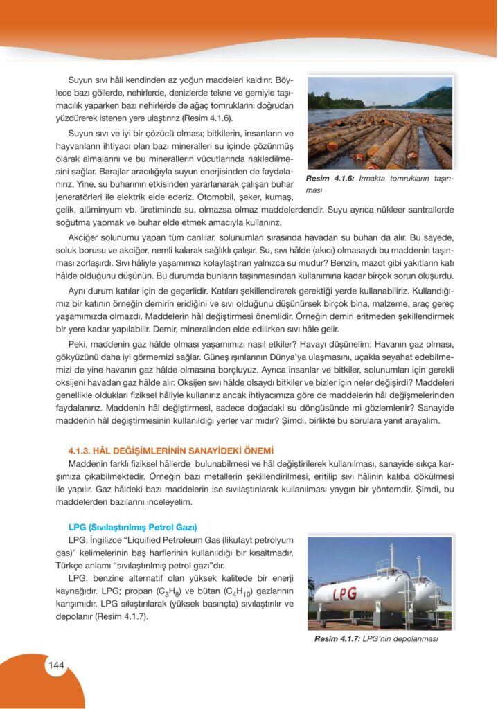 9. sınıf kimya ders kitabı sayfa 144 cevabı pasifik yayınları