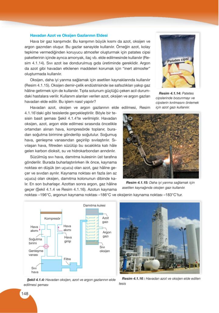 9. sınıf kimya ders kitabı sayfa 148 cevabı pasifik yayınları
