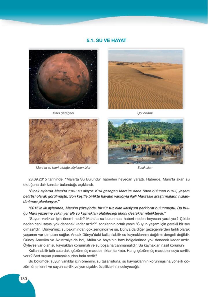 9. sınıf kimya ders kitabı sayfa 180 cevabı pasifik yayınları