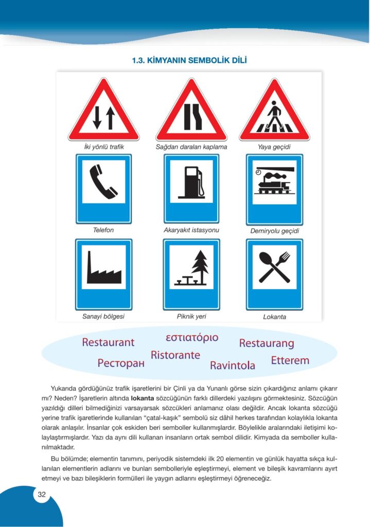 9. sınıf kimya ders kitabı sayfa 32 cevabı pasifik yayınları