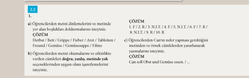 almanca a1.2 ders kitabı sayfa 25 cevabı meb yayınları 