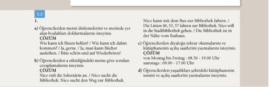 almanca a1.2 ders kitabı sayfa 58 cevabı meb yayınları 