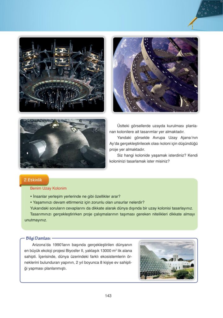 Astronomi ve uzay bilimleri ders kitabı sayfa 143 cevabı ata yayınları 